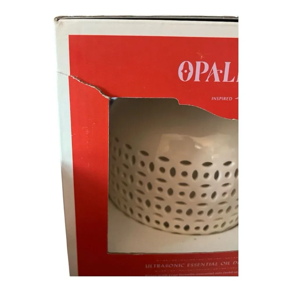 Opalhouse Ultrasonic Essential Oil Diffuser 300mL 2 Mist Modes 6 LEDs READ